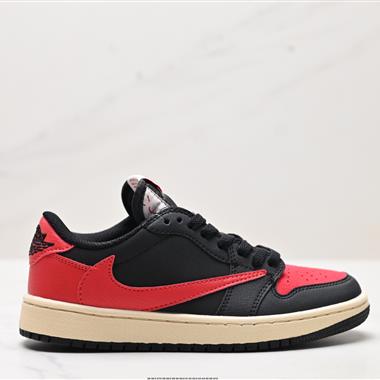 Nike Air Jordan 1 x Travis Scott AJ1倒勾 喬壹倒鉤 低幫文化籃球鞋