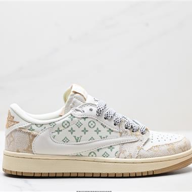 Nike Air Jordan 1 x Travis Scott AJ1倒勾 喬壹倒鉤 低幫文化籃球鞋