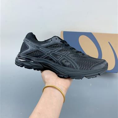 Asics Gel-Flux 4 復古百搭 織物合成革防滑耐磨透氣 低幫跑步鞋 