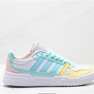Adidas LITE BALLER 織物合成革 舒適百搭 平衡透氣低幫 板鞋