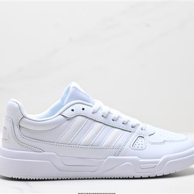 Adidas LITE BALLER 織物合成革 舒適百搭 平衡透氣低幫 板鞋