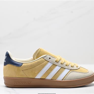 Adidas Originals Gazelle Indoor 三葉草休閑防滑耐磨低幫板鞋