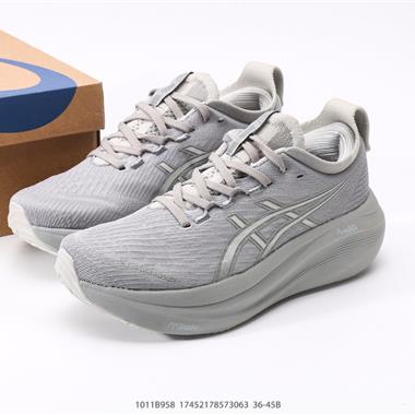 Asics Gel-Nimbus 27 舒適防滑耐磨低幫休閑跑步鞋