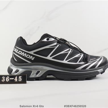 Salomon Xt-6 Gtx 減震休閑跑步鞋 