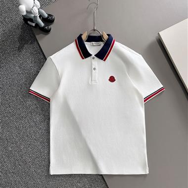 MONCLER   2025夏季新款短袖POLO衫  尺寸偏大