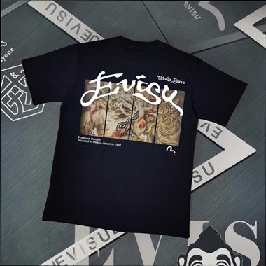 EVISU   2025夏季新款短袖T恤