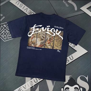 EVISU   2025夏季新款短袖T恤