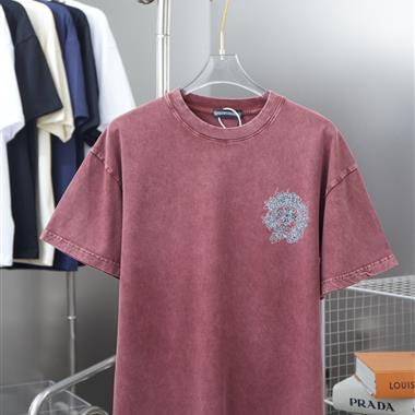Chrome Hearts   2025夏季新款短袖T恤  尺寸偏大