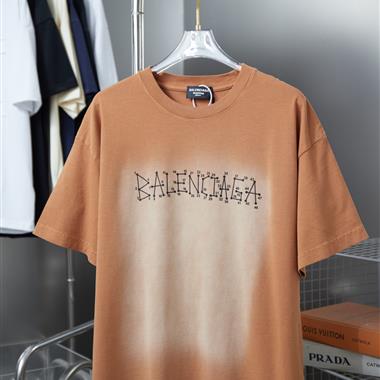 Balenciaga   2025夏季新款短袖T恤  尺寸偏大