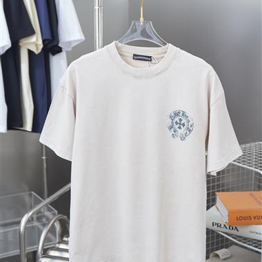 Chrome Hearts   2025夏季新款短袖T恤  尺寸偏大