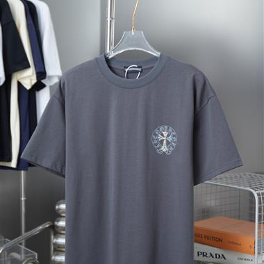 Chrome Hearts   2025夏季新款短袖T恤  尺寸偏大