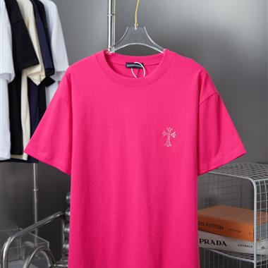Chrome Hearts   2025夏季新款短袖T恤  尺寸偏大