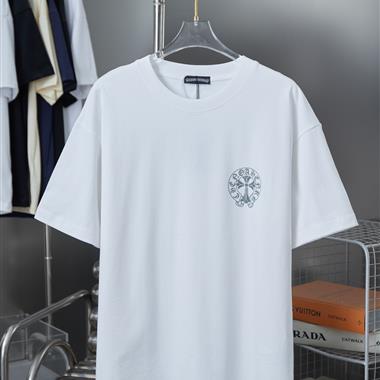 Chrome Hearts   2025夏季新款短袖T恤  尺寸偏大