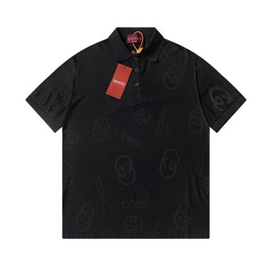 GUCCI   2025夏季新款短袖POLO衫  尺寸偏大