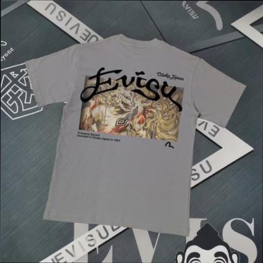 EVISU   2025夏季新款短袖T恤
