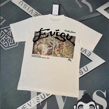 EVISU   2025夏季新款短袖T恤