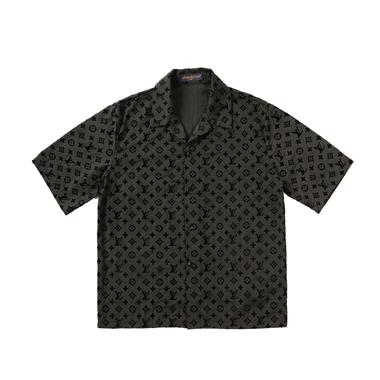 LouisVuitton   2025夏季新款短袖襯衫  尺寸偏大