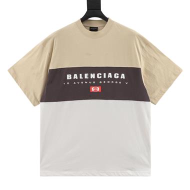 Balenciaga   2025夏季新款短袖T恤  尺寸偏大