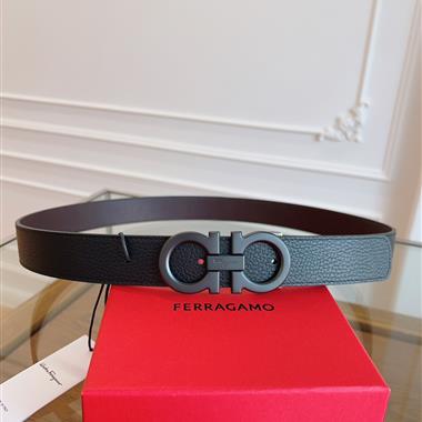 Ferragamo   2025新款時尚皮帶  3.5CM