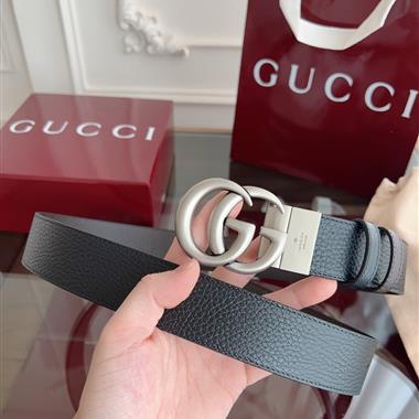 GUCCI   2025新款時尚皮帶 3.7CM