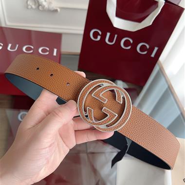 GUCCI   2025新款時尚皮帶  4.0CM