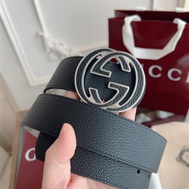 GUCCI   2025新款時尚皮帶  4.0CM