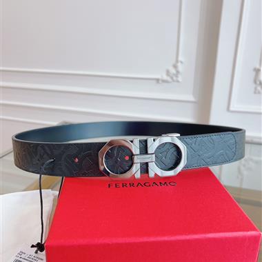 Ferragamo   2025新款時尚皮帶  3.5CM
