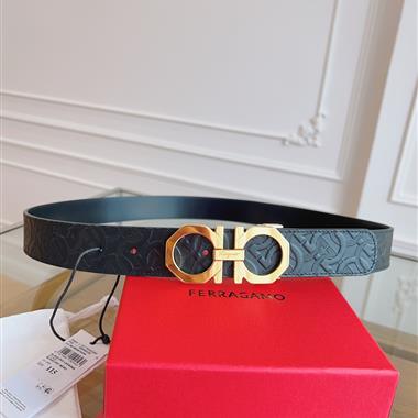 Ferragamo   2025新款時尚皮帶  3.5CM