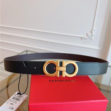 Ferragamo   2025新款時尚皮帶  3.5CM