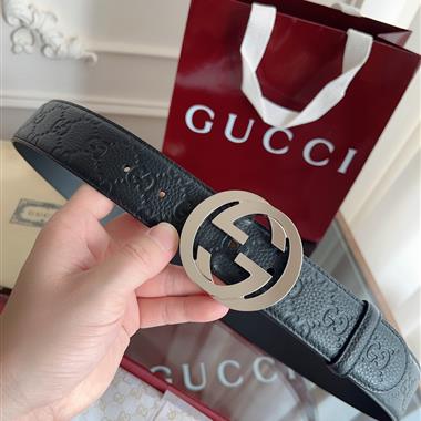 GUCCI   2025新款時尚皮帶   4.0CM