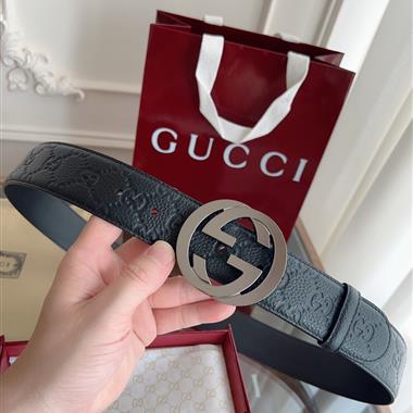 GUCCI   2025新款時尚皮帶   4.0CM