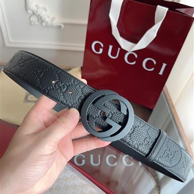 GUCCI   2025新款時尚皮帶   4.0CM