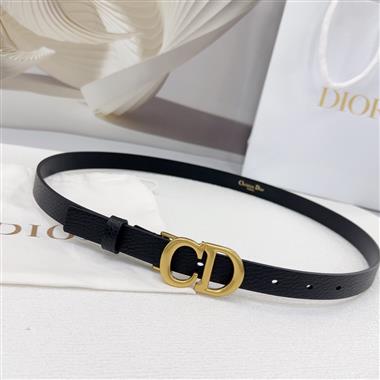 DIOR  2025新款時尚皮帶   2.0CM