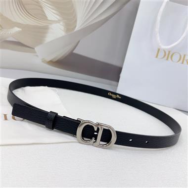 DIOR  2025新款時尚皮帶   2.0CM