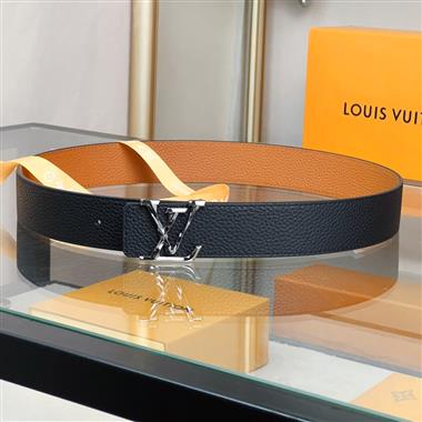 LOUIS VUITTON  2025新款時尚皮帶   4.0CM