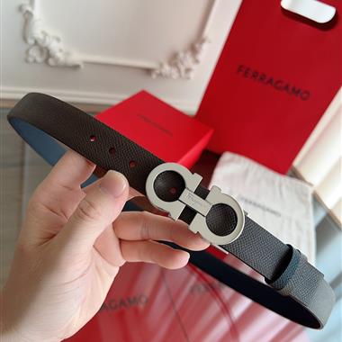 Ferragamo  2025新款時尚皮帶   2.5CM