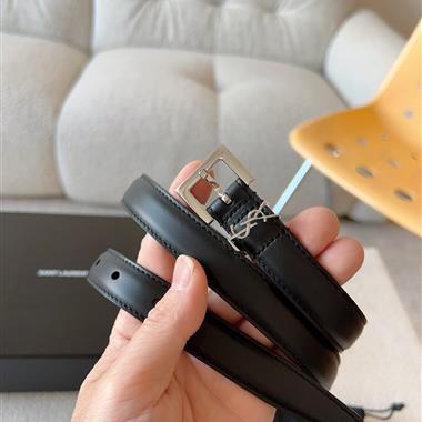 YSL  2025新款時尚皮帶   2.0CM