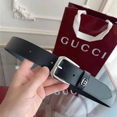 GUCCI   2025新款時尚皮帶  4.0CM