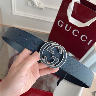 GUCCI   2025新款時尚皮帶  4.0CM