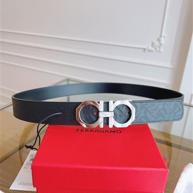 Ferragamo   2025新款時尚皮帶  3.5CM