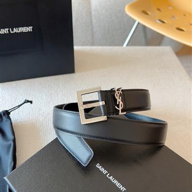 YSL  2025新款時尚皮帶   2.0CM