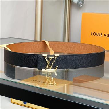 LOUIS VUITTON  2025新款時尚皮帶   4.0CM