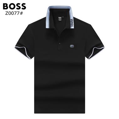 BOSS   2025夏季新款短袖POLO衫