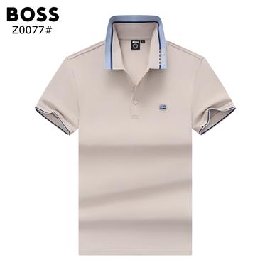 BOSS   2025夏季新款短袖POLO衫