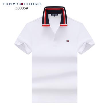 TOMMY   2025夏季新款短袖POLO衫