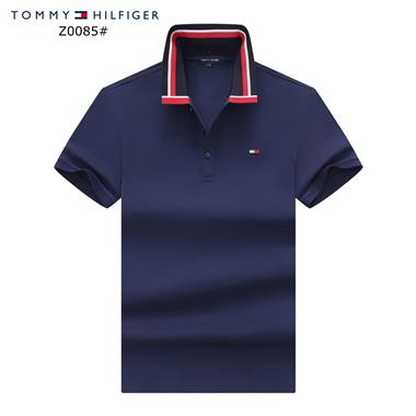 TOMMY   2025夏季新款短袖POLO衫