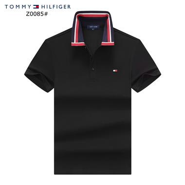 TOMMY   2025夏季新款短袖POLO衫