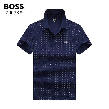 BOSS   2025夏季新款短袖POLO衫