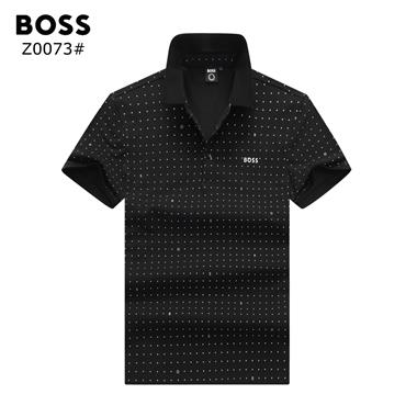 BOSS   2025夏季新款短袖POLO衫