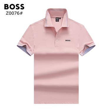BOSS   2025夏季新款短袖POLO衫